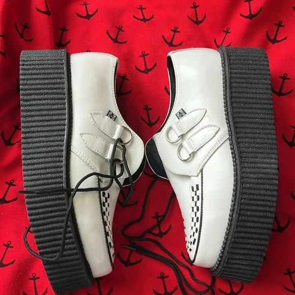 TUK platform creepers NIB NWT VINTAGE - Picture 3 of 16